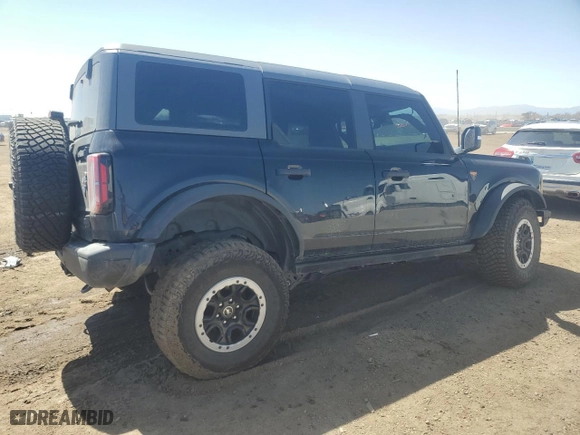 2024 Ford Bronco Badlands with VIN 1FMEE9BP6RLA19522, listed as a Copart auction lot 52170655 with 10,057 mi miles and Salvage Title. Bid and sale history available at carsss.com. Image 3.