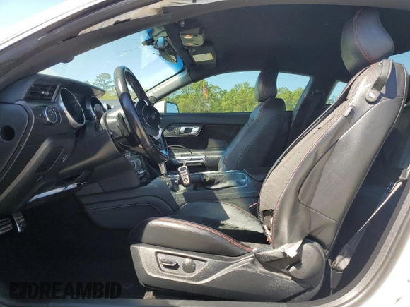 2019 Ford Mustang GT with VIN 1FA6P8CF4K5125387, listed as a Copart auction lot 47853315 with 46,302 mi miles and Salvage Title. Bid and sale history available at carsss.com. Image 7.