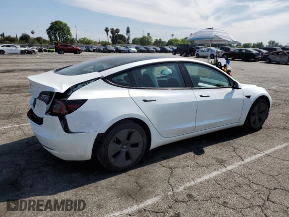 2023 Tesla Model 3 z VIN 5YJ3E1EA6PF517935, wystawiony jako Copart lot #60980325 z przebiegiem 45 496 mil mil oraz Szkoda całkowita • Salvage title. Historia ofert i sprzedaży dostępna na DreamBid. Obrazek 3.