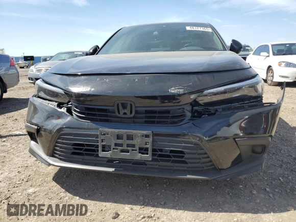 2023 Honda Civic Sedan Sport with VIN 2HGFE2F58PH542612, listed as a Copart auction lot 48127365 with 39,553 mi miles and Salvage Title. Bid and sale history available at carsss.com. Image 5.
