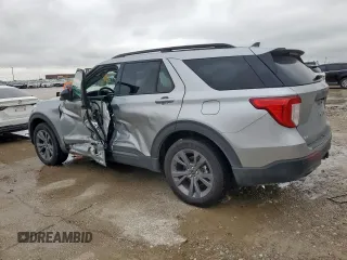 2024 Ford Explorer XLT z VIN 1FMSK7DH9RGA56675, wystawiony jako Copart lot #55925155 z przebiegiem 19 135 mil mil oraz Szkoda całkowita • Salvage title. Historia ofert i sprzedaży dostępna na DreamBid. Obrazek 2.