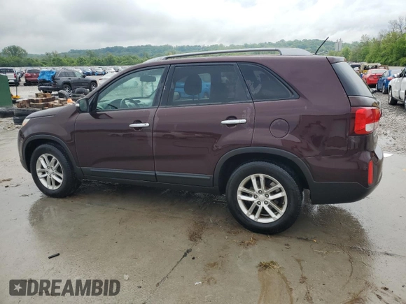 2014 Kia Sorento LX с VIN 5XYKT3A62EG484386, выставлен на аукционе Copart как лот 55632055 с пробегом 168 439 миль миль и Списание • Salvage title. История ставок и продаж доступна на DreamBid. Изображение 2.