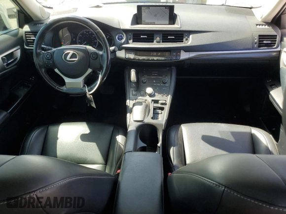 2015 Lexus CT 200h with VIN JTHKD5BH7F2234676, listed as a Copart auction lot 61676175 with 196,411 mi miles and Salvage title. Bid and sale history available at DreamBid. Image 7.