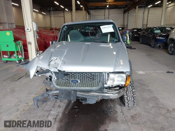 2001 Ford Ranger XL Fleet with VIN 1FTZR15E91TA29391, listed as a IAAI auction lot 41852139 with 235,586 mi miles. Bid and sale history available at carsss.com. Image 6.