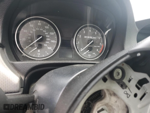 2011 BMW 3 Series 335is with VIN WBAKG1C58BE362906, listed as a Copart auction lot 54688045 with Not provided miles and Salvage title. Bid and sale history available at DreamBid. Image 9.