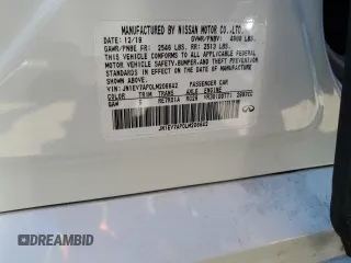 2020 Infiniti Q50 Luxe с VIN JN1EV7AP0LM206642, выставлен на аукционе Copart как лот 50543685 с пробегом 76 405 миль миль и Списание • Salvage title. История ставок и продаж доступна на DreamBid. Изображение 14.