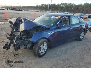 2018 Kia Optima S with VIN 5XXGT4L39JG219218, listed as a Copart auction lot 86325164 with 179,531 mi miles and Salvage Title. Bid and sale history available at carsss.com. Image 1.