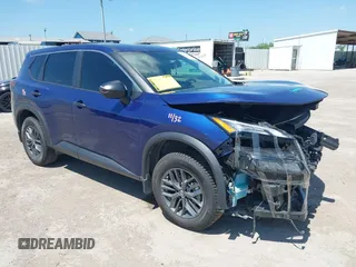 2021 Nissan Rogue S z VIN 5N1AT3AA9MC683594, wystawiony jako IAAI lot #42092476 z przebiegiem 28 075 mil mil oraz . Historia ofert i sprzedaży dostępna na DreamBid. Obrazek 1.