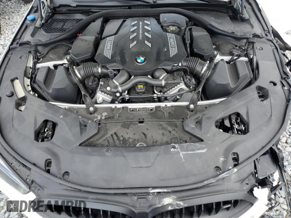 2023 BMW 8 Series M850i with VIN WBAGV8C07PCL57496, listed as a Copart auction lot 64175375 with Not provided miles and Non repairable. Bid and sale history available at DreamBid. Image 11.