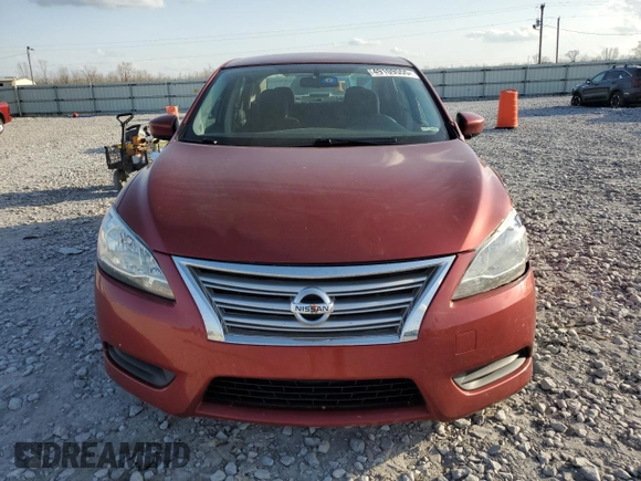 2015 Nissan Sentra SV with VIN 3N1AB7AP8FY315715, listed as a Copart auction lot 49109555 with 175,674 mi miles and Salvage Title. Bid and sale history available at carsss.com. Image 5.