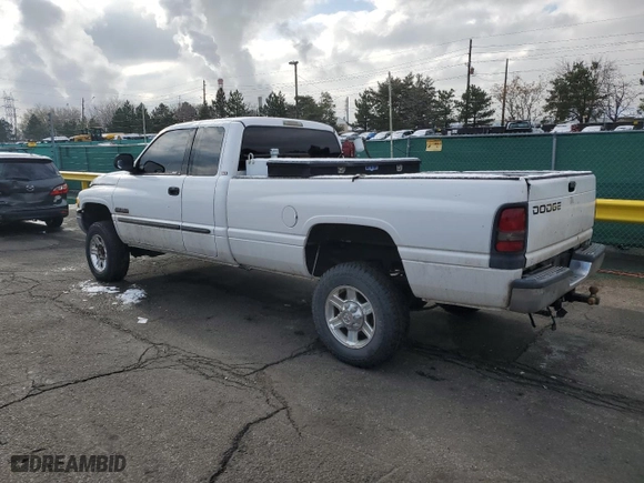 2002 Dodge Ram 2500 with VIN 3B7KF236X2M277547, listed as a Copart auction lot 51992895 with 166,613 mi miles and Clean Title. Bid and sale history available at carsss.com. Image 2.
