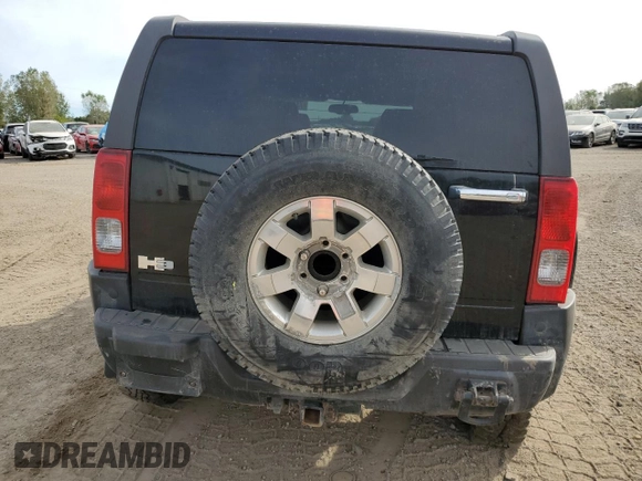 2008 Hummer H3 SUV Luxury with VIN 5GTEN43E988197052, listed as a Copart auction lot 73338734 with 142,696 mi miles and Clean Title. Bid and sale history available at carsss.com. Image 6.