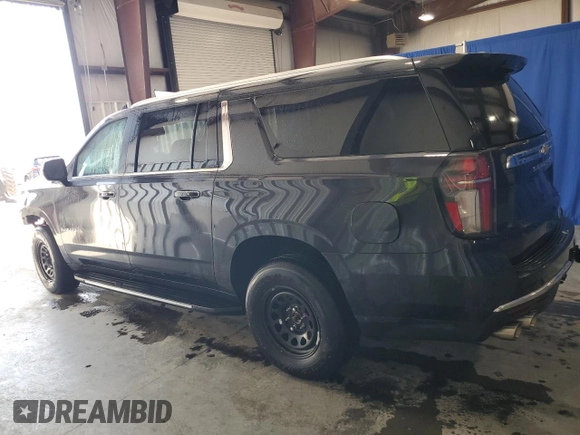 2023 Chevrolet Suburban Premier with VIN 1GNSCFKD3PR422781, listed as a Copart auction lot 43716245 with Not provided miles and Clean title. Bid and sale history available at DreamBid. Image 2.