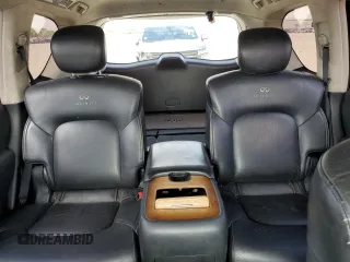 2012 Infiniti QX56 7-passenger with VIN JN8AZ2NF6C9516659, listed as a Copart auction lot 69617814 with 275,756 mi miles and Clean Title. Bid and sale history available at carsss.com. Image 10.