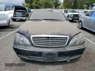 2003 Mercedes-Benz S-Class 4.3L with VIN WDBNG70J63A345310, listed as a Copart auction lot 68399354 with 154,520 mi miles and Clean Title. Bid and sale history available at carsss.com. Image 5.