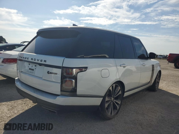 2019 Land Rover Range Rover with VIN SALGW2SEXKA530547, listed as a Copart auction lot 76191474 with Not provided miles and Non repairable. Bid and sale history available at DreamBid. Image 3.