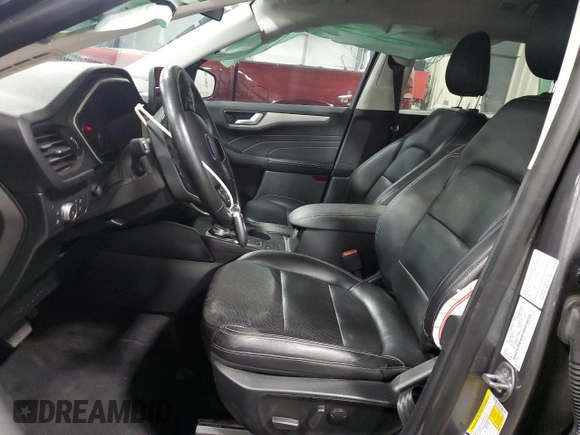 2021 Ford Escape SEL Hybrid with VIN 1FMCU9CZ5MUA11764, listed as a Copart auction lot 43969335 with 46,449 mi miles and Salvage title. Bid and sale history available at DreamBid. Image 7.