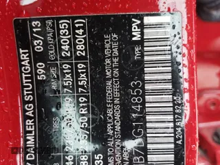 2013 Mercedes-Benz GLK 350 with VIN WDCGG8JB7DG114853, listed as a Copart auction lot 70635004 with Not Provided miles and Salvage Title. Bid and sale history available at DreamBid. Image 14.