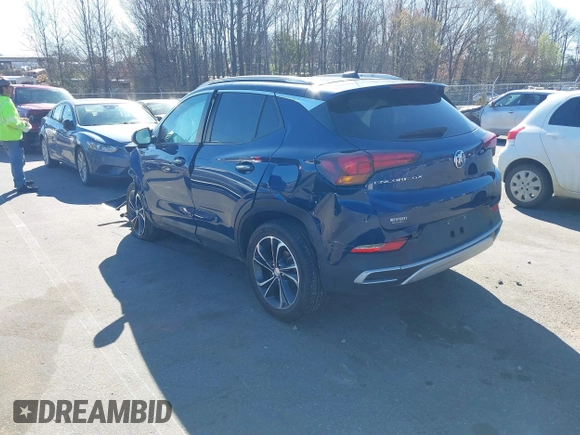 2023 Buick Encore GX Select with VIN KL4MMDS26PB054181, listed as a IAAI auction lot 41857831 with 32,533 mi miles and . Bid and sale history available at DreamBid. Image 3.