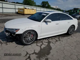 2016 Audi A6 Prestige with VIN WAUHGAFC5GN102023, listed as a Copart auction lot 57486715 with 122,807 mi miles and Salvage title. Bid and sale history available at DreamBid. Image 1.