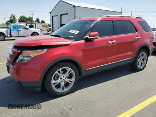 2012 Ford Explorer Limited z VIN 1FMHK8F80CGA64409, wystawiony jako Copart lot #61455355 z przebiegiem 126 612 mil mil oraz Szkoda całkowita • Salvage title. Historia ofert i sprzedaży dostępna na DreamBid. Obrazek 1.
