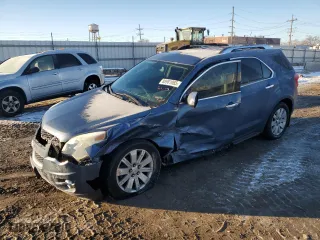 2011 Chevrolet Equinox LT w/2LT with VIN 2CNFLNECXB6392282, listed as a Copart auction lot 88981065 with 196,330 mi miles and Salvage Title. Bid and sale history available at carsss.com. Image 1.