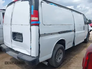 2017 Chevrolet Express Cargo with VIN 1GCZGHFG1H1340415, listed as a IAAI auction lot 41475585 with Not provided miles and . Bid and sale history available at DreamBid. Image 4.