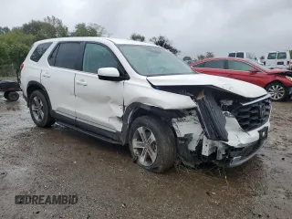 2023 Honda Pilot EX-L 7 Passenger with VIN 5FNYG1H58PB027415, listed as a Copart auction lot 73874824 with 17,261 mi miles and Salvage Title. Bid and sale history available at carsss.com. Image 4.