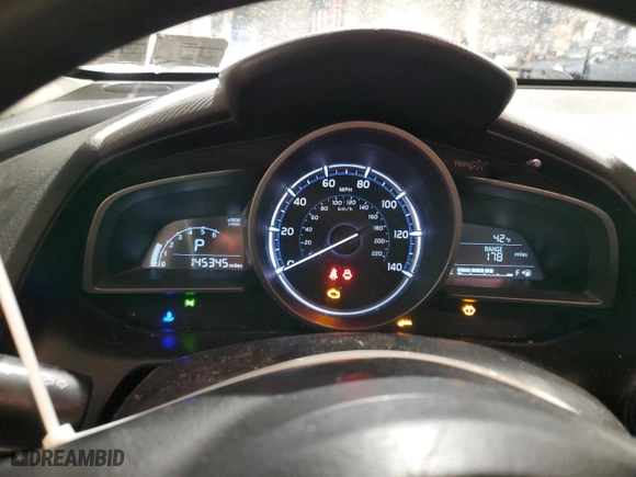 2019 Toyota Yaris Sedan L with VIN 3MYDLBYV7KY507802, listed as a Copart auction lot 88637045 with 145,345 mi miles and Salvage Title. Bid and sale history available at carsss.com. Image 9.