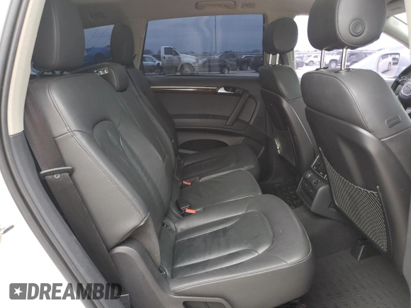 2015 Audi Q7 3.0T Premium with VIN WA1CGAFE8FD017755, listed as a Copart auction lot 45472515 with 0 mi miles and Salvage Title. Bid and sale history available at carsss.com. Image 10.