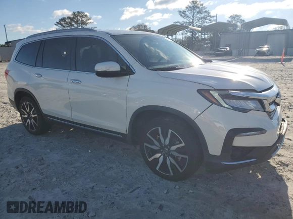 2019 Honda Pilot Touring 8-Passenger with VIN 5FNYF5H92KB018859, listed as a Copart auction lot 81676884 with 84,900 mi miles and Salvage Title. Bid and sale history available at carsss.com. Image 4.