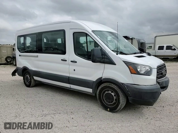 2018 Ford Transit Passenger XL z VIN 1FBAX2CM6JKA67593, wystawiony jako Copart lot #46419645 z przebiegiem 27 491 mil mil oraz Szkody całkowita. Historia ofert i sprzedaży dostępna na DreamBid. Obrazek 12.