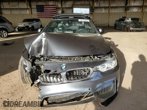 2016 BMW M4 with VIN WBS3U9C53GP968780, listed as a Copart auction lot 46105555 with 87,551 mi miles and Salvage Title. Bid and sale history available at carsss.com. Image 5.