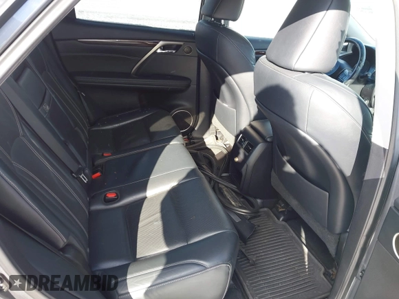 2017 Lexus RX with VIN 2T2BZMCA2HC077492, listed as a IAAI auction lot 41364331 with 78,638 mi miles. Bid and sale history available at carsss.com. Image 8.