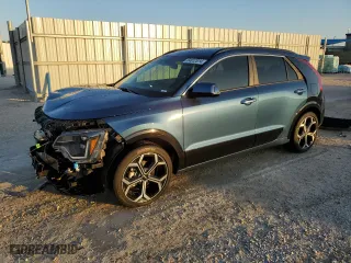 2023 Kia Niro SX Touring with VIN KNDCT3LE0P5096593, listed as a Copart auction lot 84812014 with 20,490 mi miles and Non Repairable. Bid and sale history available at carsss.com. Image 1.