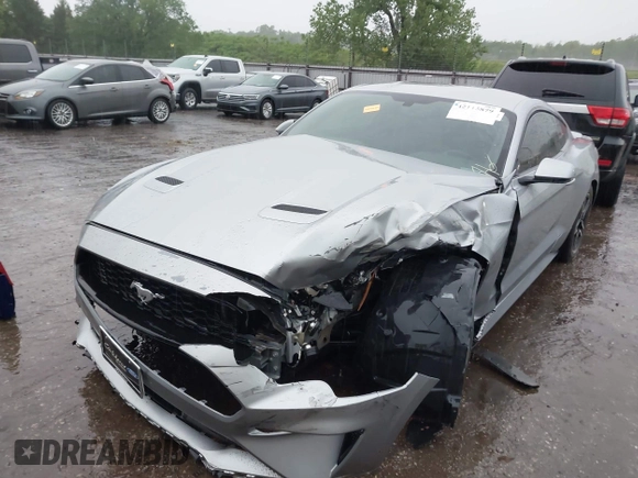 2020 Ford Mustang EcoBoost with VIN 1FA6P8TH3L5111659, listed as a IAAI auction lot 42115879 with 93,928 mi miles and . Bid and sale history available at DreamBid. Image 6.