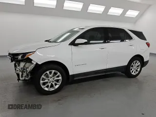2018 Chevrolet Equinox LT z VIN 3GNAXJEV2JL400650, wystawiony jako Copart lot #55626365 z przebiegiem 117 424 mil mil oraz Czysty tytuł • Clean title. Historia ofert i sprzedaży dostępna na DreamBid. Obrazek 1.