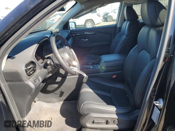 2025 Honda Pilot EX-L with VIN 5FNYG2H40SB002708, listed as a Copart auction lot 46706125 with 2,978 mi miles and Salvage Title. Bid and sale history available at carsss.com. Image 7.