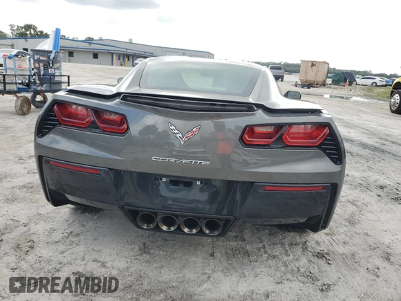 2015 Chevrolet Corvette 3LT with VIN 1G1YF2D78F5107127, listed as a Copart auction lot 86118984 with 0 mi miles and Non Repairable. Bid and sale history available at carsss.com. Image 6.