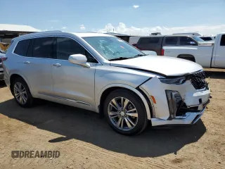 2020 Cadillac XT6 AWD Premium Luxury with VIN 1GYKPDRS1LZ189168, listed as a Copart auction lot 67088104 with 40,390 mi miles and Salvage Title. Bid and sale history available at carsss.com. Image 4.