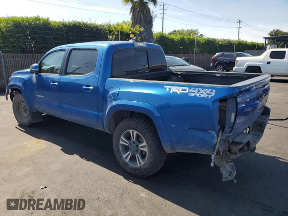 2017 Toyota Tacoma SR5 with VIN 5TFCZ5AN3HX108853, listed as a Copart auction lot 55044885 with 107,801 mi miles and Salvage Title. Bid and sale history available at DreamBid. Image 2.