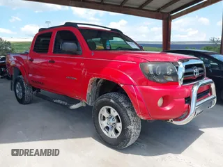 2005 Toyota Tacoma PreRunner with VIN 3TMJU62N05M001674, listed as a IAAI auction lot 42589081 with 244,158 mi miles and . Bid and sale history available at DreamBid. Image 1.