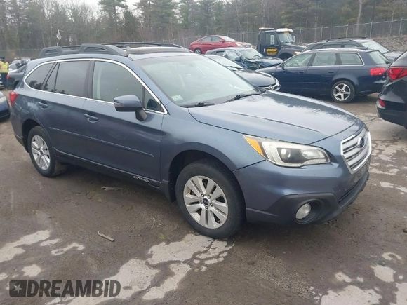2015 Subaru Outback Premium with VIN 4S4BSAHC2F3284368, listed as a IAAI auction lot 42020026 with 138,019 mi miles and . Bid and sale history available at DreamBid. Image 1.