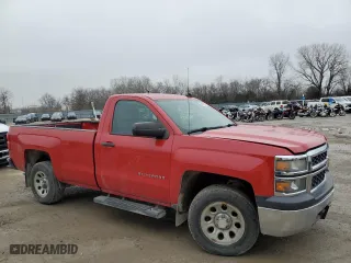 2014 Chevrolet Silverado 1500 Work Truck with VIN 1GCNCPEH2EZ380501, listed as a Copart auction lot 84997624 with 144,584 mi miles and Salvage Title. Bid and sale history available at carsss.com. Image 4.