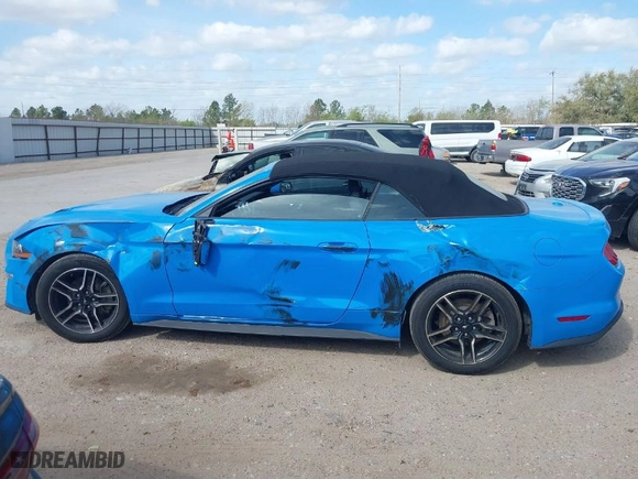 2023 Ford Mustang EcoBoost with VIN 1FATP8UH3P5105710, listed as a IAAI auction lot 41827375 with NaN miles. Bid and sale history available at carsss.com. Image 15.