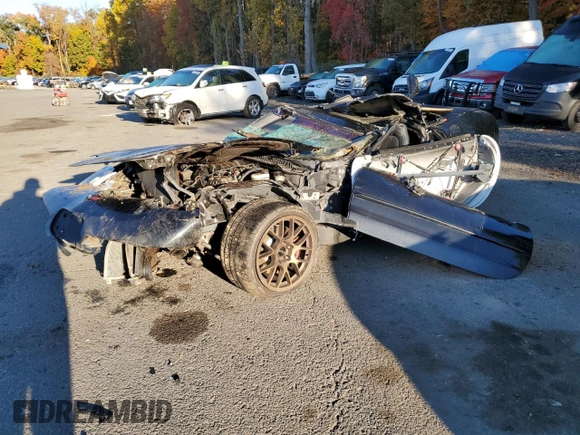 2001 Chevrolet Corvette Z06 with VIN 1G1YY12S315102406, listed as a Copart auction lot 76407634 with 0 mi miles and Salvage Title. Bid and sale history available at carsss.com. Image 1.