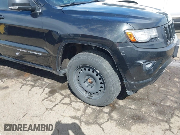 2014 Jeep Grand Cherokee Overland with VIN 1C4RJFCT8EC106005, listed as a IAAI auction lot 41989721 with 148,469 mi miles and . Bid and sale history available at DreamBid. Image 18.