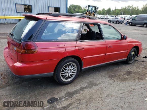 1998 Subaru Legacy GT with VIN 4S3BK6750W7320376, listed as a Copart auction lot 58223125 with 127,481 mi miles and Salvage title. Bid and sale history available at DreamBid. Image 3.