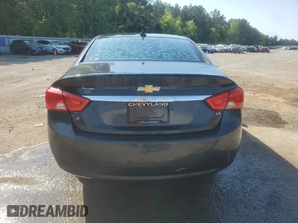 2015 Chevrolet Impala LS with VIN 2G11Z5SL5F9141121, listed as a Copart auction lot 52216495 with 205,317 mi miles and Salvage Title. Bid and sale history available at DreamBid. Image 6.