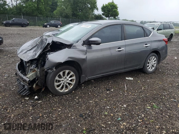 2017 Nissan Sentra SV с VIN 3N1AB7AP4HY219633, выставлен на аукционе Copart как лот 61058905 с пробегом 110 182 миль миль и Списание • Salvage title. История ставок и продаж доступна на DreamBid. Изображение 1.